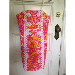 Lilly Pulitzer strapless dress